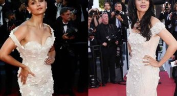 Alia Bhatt’s Cannes Gown Has Fans Flashing Back to Mallika Sherawat’s Iconic 2017 Cannes Look