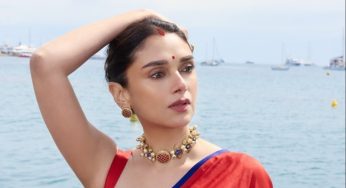 Aditi Rao Hydari Stuns In Fiery Red Sari And Sindoor At Cannes 2025, Wins Hearts with Traditional Look