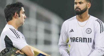 Gautam Gambhir Clears the Air on Shreyas Iyer’s Test Absence