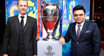 ICC Chairman Jay Shah Meets UEFA President Čeferin Ahead of Champions League Final