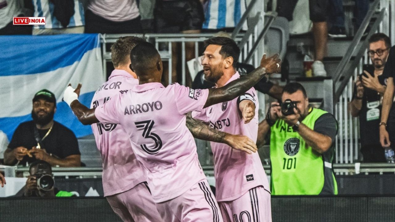 Lionel Messi Scores Unbelieveable Goal as Inter Miami Wins 4-2 Over Montreal-Watch