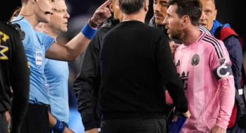 Furious Messi Nearly Sees Red, Saved by Opponent’s Coach!