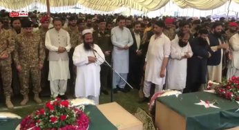 India Shows Photo Evidence of Pak Army Officials Attending Terrorist Funerals; Coffins Wrapped in Pak Flags