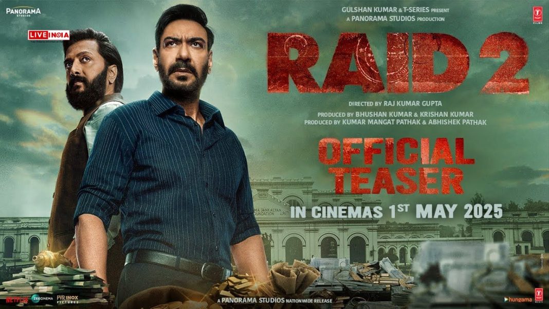 Raid 2 Cast Salaries: Ajay Devgn Bags This Much, Paid 4x More Than Villain Riteish Deshmukh