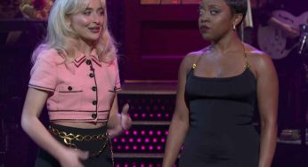 Watch: Sabrina Carpenter Crashes Quinta Brunson’s SNL Musical Monologue Honoring Short Celebs Like Tom Holland & Kendrick Lamar