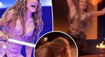Shakira Slips on Stage But Keeps Dancing, Fans Say She’s “Unstoppable”