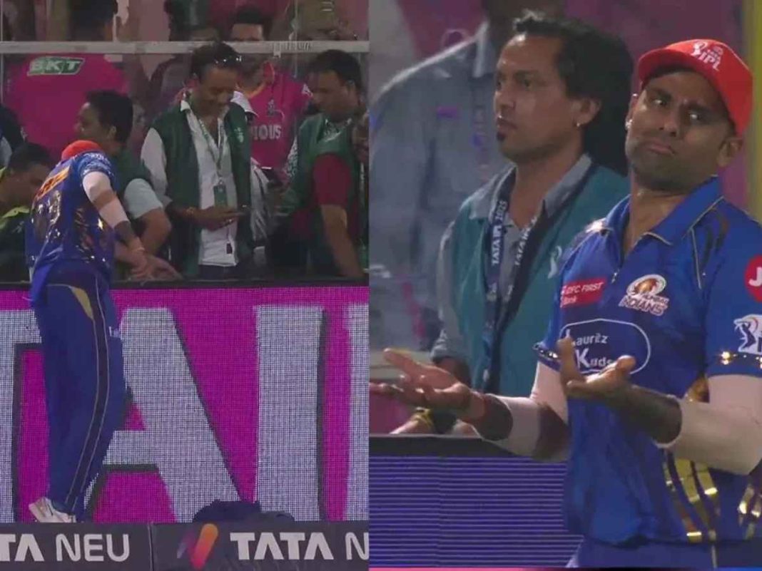 IPL 2025: Suryakumar Yadav's Comical Ball Search with Photographers Turns Match into Gully Cricket