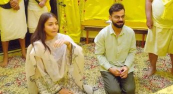 Virat, Anushka Seeks Blessings from Premanand Maharaj in Vrindavan Post Test Retirement