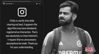 Virat Kohli Clarifies Accidental Instagram Like on Avneet Kaur Fan Page