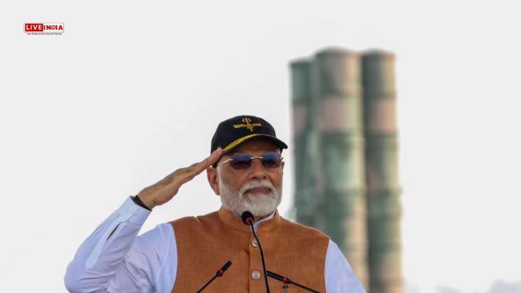 PM Modi’s Salute at Adampur Base With S-400 in Frame Silences Pakistan's Claims