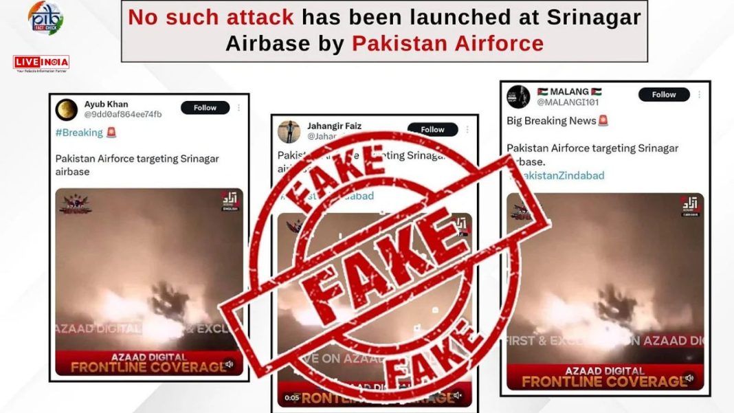 Post-Operation Sindoor: Pakistan Floods Social Media With False Claims, India Issues Clarification