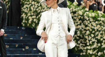 Zendaya Turns Heads at Met Gala 2025 in All-White Look, Shows Off Engagement Ring