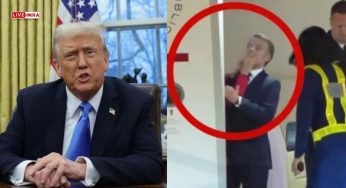 Trump Advices Macron to ‘Keep Doors Closed’ After Wife Brigitte’s Shove