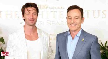 Jason Isaacs Surprised by Patrick Schwarzenegger’s Down-to-Earth Nature on The White Lotus Set