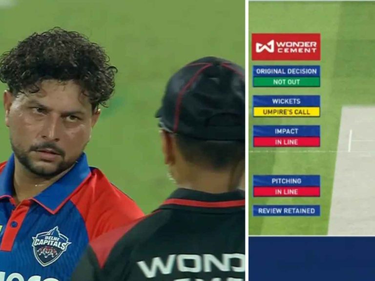 Kuldeep Yadav Snaps at Umpire After DRS Drama- Here’s What Happened