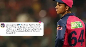 Yashasvi Jaiswal Hints at Rajasthan Royals Exit? Fans Buzz Over Viral Instagram Post