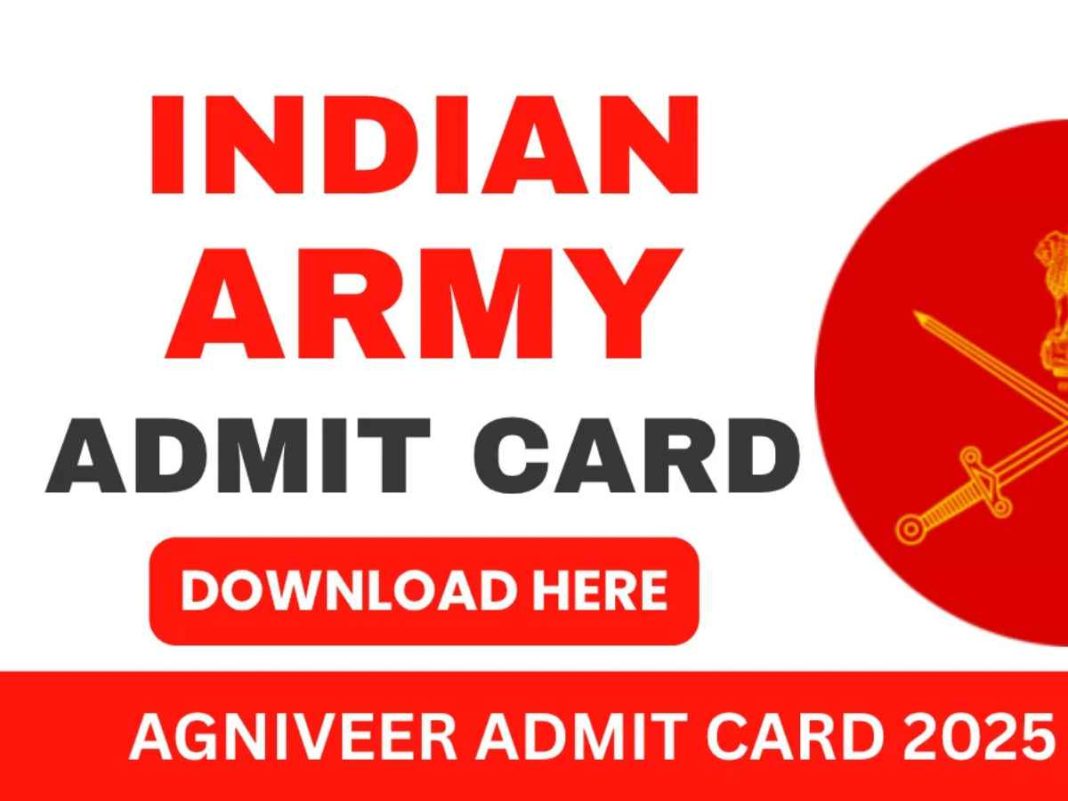 joinindianarmy.nic.in- Indian Army Agniveer Admit Card Download HERE