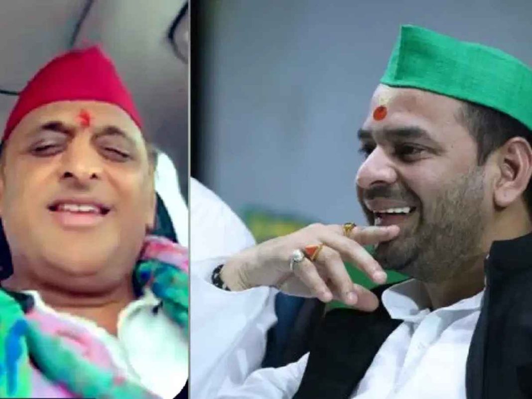 Tej Pratap’s Political Comeback? Akhilesh Yadav Video Call Sparks Buzz