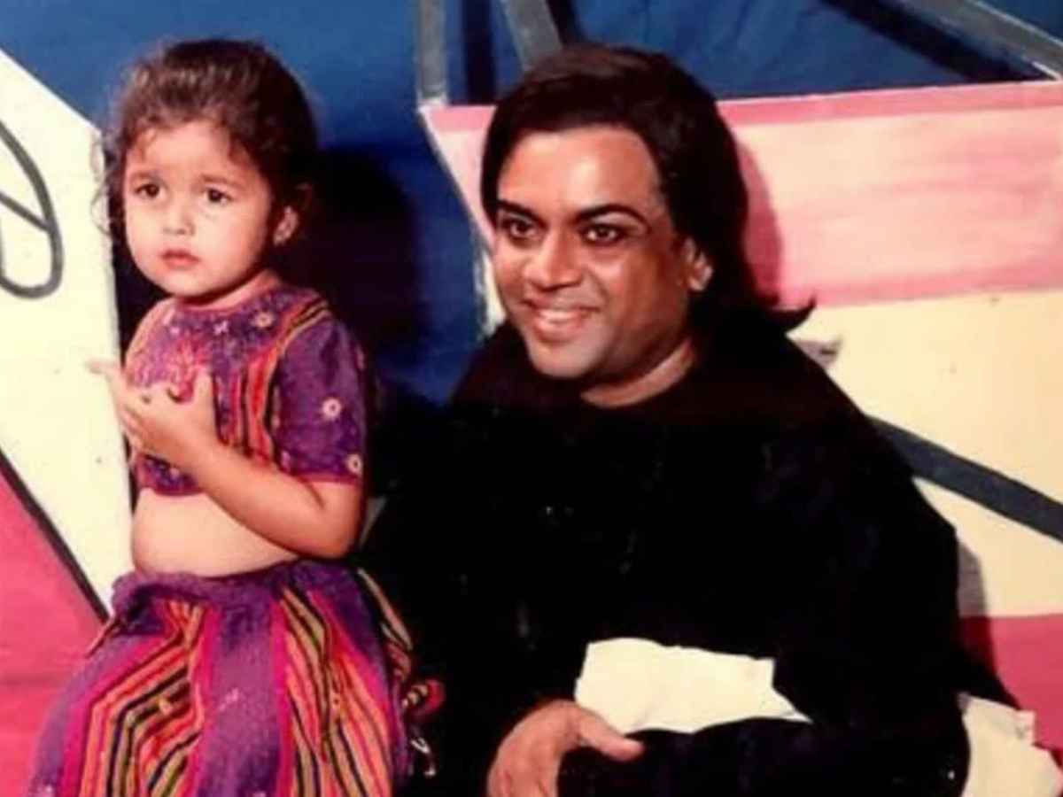 Alia Bhatt’s Childhood Picture With Paresh Rawal Is Too Cute To Miss!