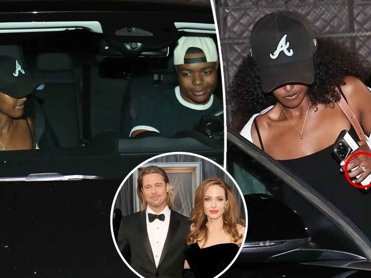Angelina Jolie, Brad Pitt's Daughter Zahara Seen Wearing Diamond Ring—Is She Engaged?