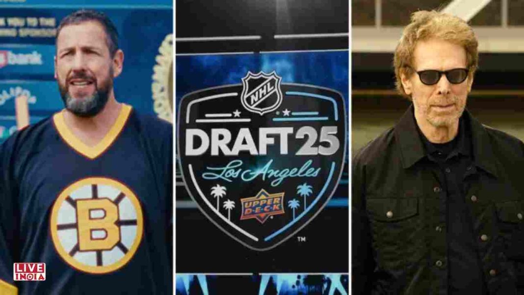 Adam Sandler and Jerry Bruckheimer Bring Hollywood Flair to 2025 NHL Draft with Star-Powered First-Round Picks