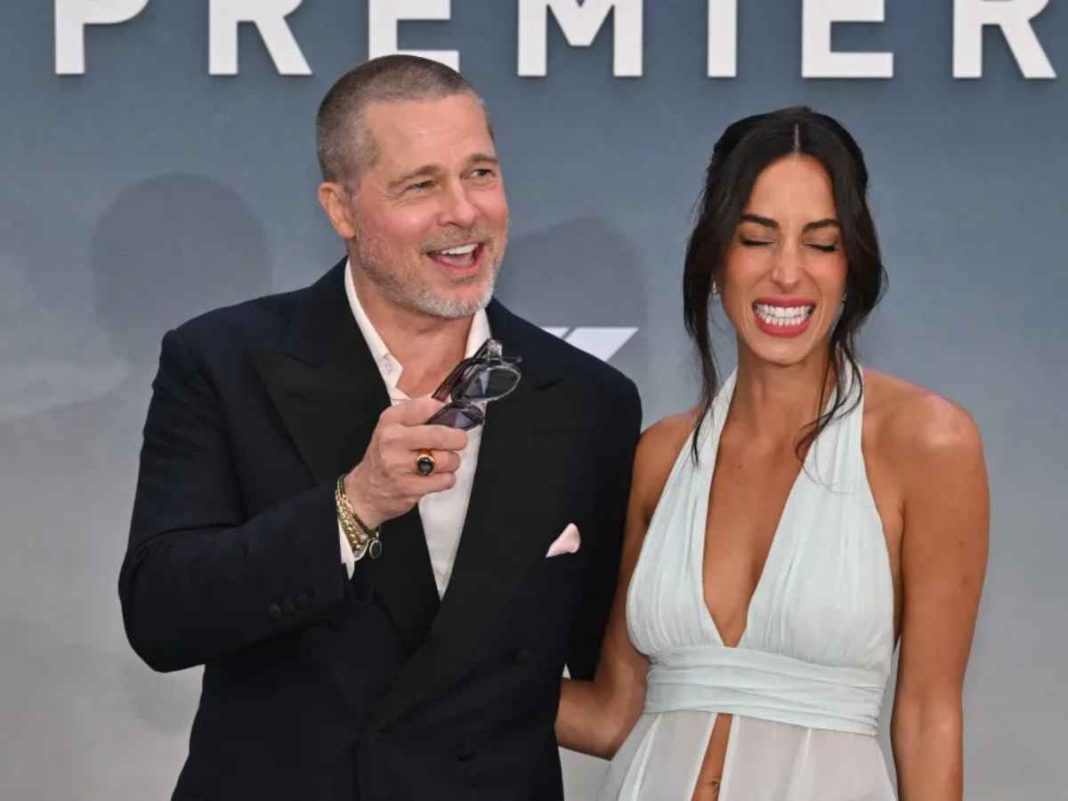 Brad Pitt and Ines de Ramon Light Up the F1 Premiere with Playful Red Carpet Moments, See Pictures!