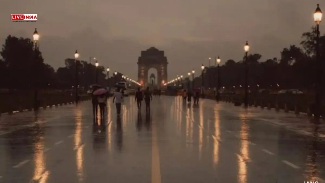 Rain Brings Relief to Delhi-NCR After Scorching Heatwave; IMD Issues Storm Advisory