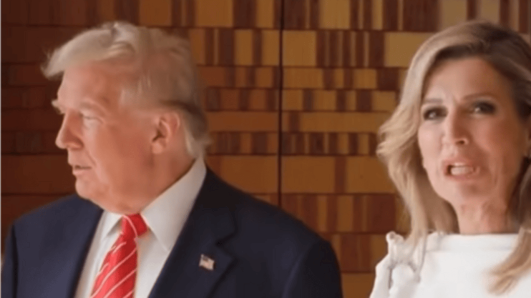 Did Queen Máxima Just Mock Trump? Viral Video Sparks Laughter and ‘Do It Again’ Chant Online’, Watch!
