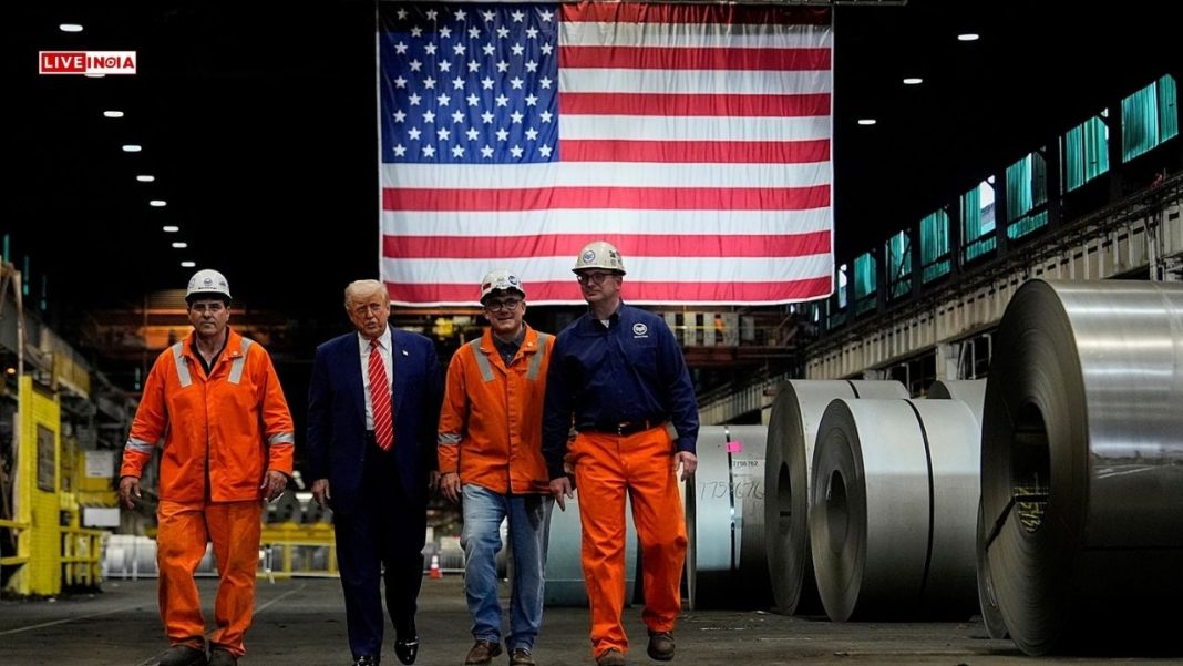 Trump Doubles Tariffs on Steel and Aluminum to 50%, Escalating Trade Tensions