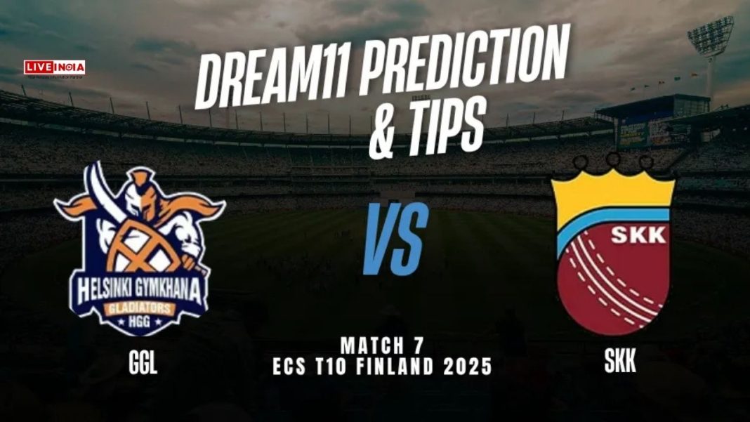 GGL vs SKK Dream11 Prediction: Who Will Break the Losing Streak in ECS T10 Finland Match 7?