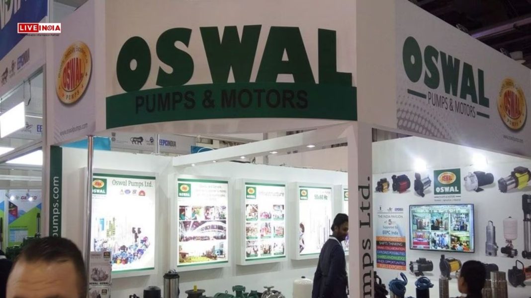 Oswal Pumps IPO Debuts Today: GMP Signals Up to 12% Listing Premium