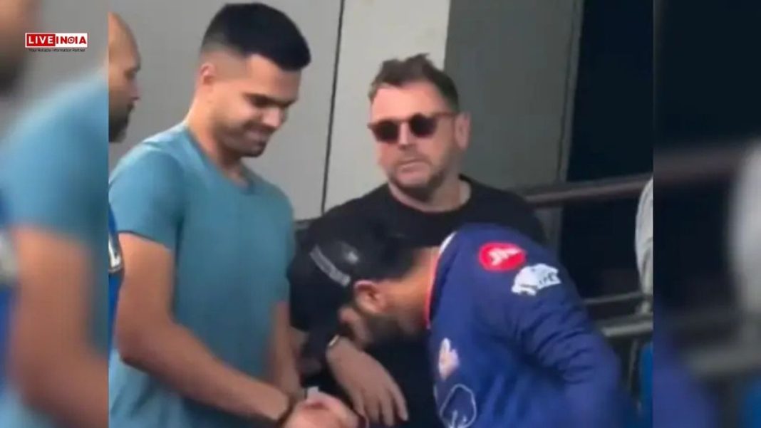 Rohit Sharma Bids Emotional Goodbye to MI Squad as IPL; Watch Viral Video with Arjun Tendulkar