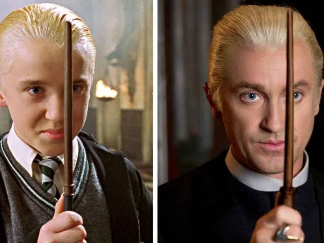 Harry Potter Actor Tom Felton ‘Cried’ Wearing Draco Malfoy Wig Again