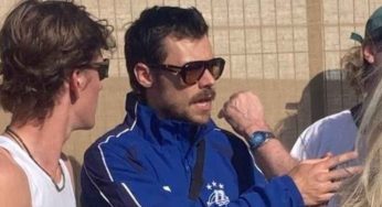 Who’s the Woman Kissing Harry Styles at Glastonbury? Internet Wants to Know!