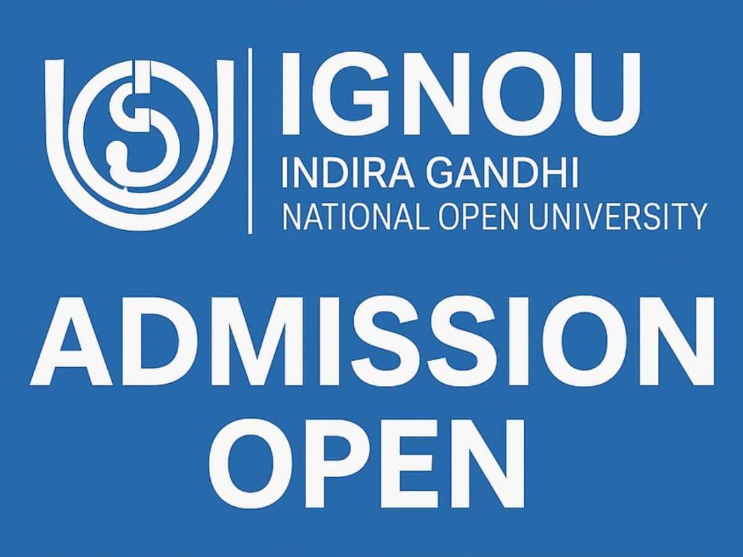 IGNOU Admissions 2025 Open! How to Apply for Online & Distance Programmes