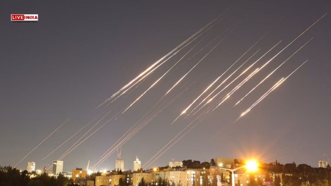 Israel-Iran Conflict Escalates: Tehran’s Missile Barrage Met With Israeli Strikes on Fuel Depots