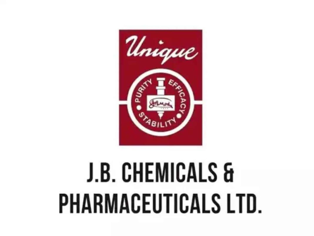 LiveIndia Update - JB Chemicals Share Price Today