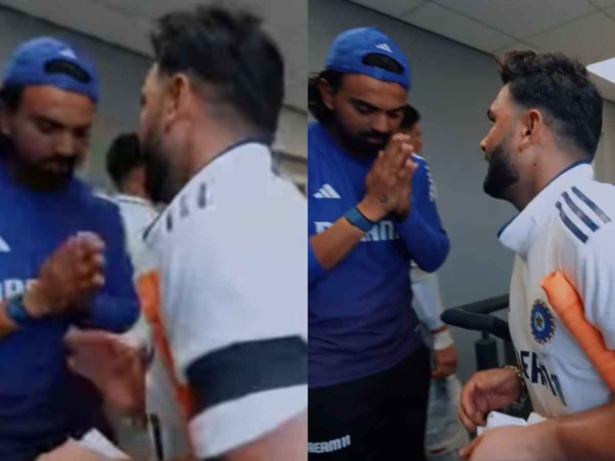 Watch: KL Rahul Bows to Rishabh Pant After Audacious Six Stuns Headingley