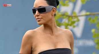 Kim & Khloé Kardashian Turn Heads in Venice Ahead of Jeff Bezos’ Glam Wedding