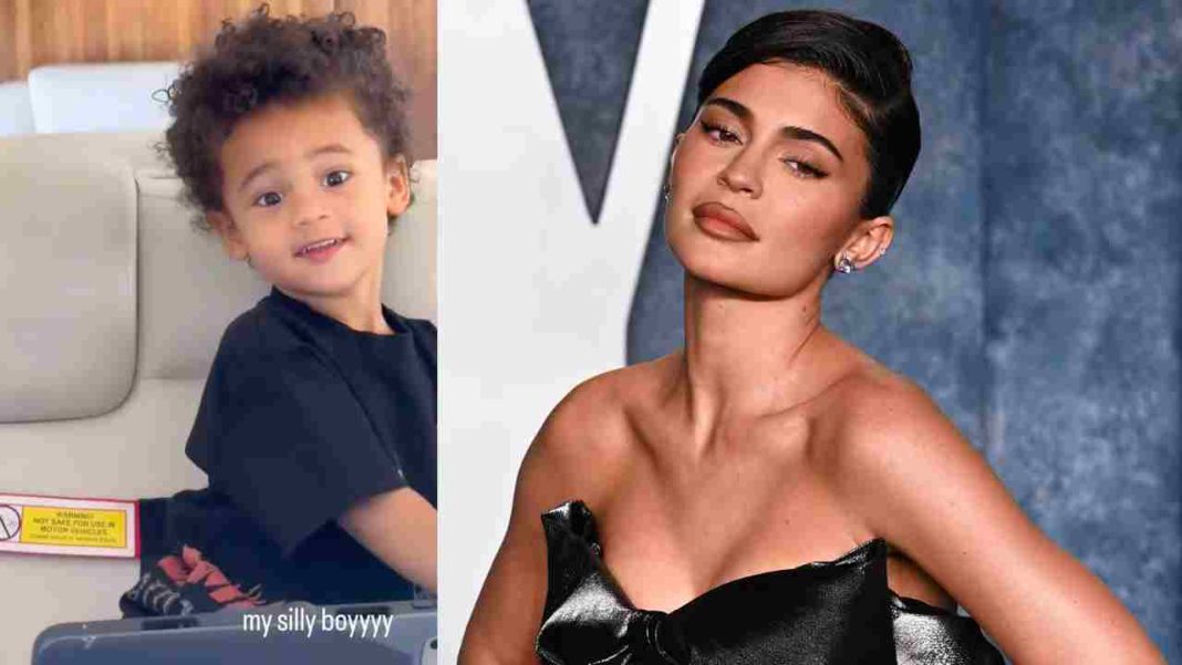 Kylie Jenner Handles Kids' Antics with Grace: Aboard a Private Jet with Stormi and Aire