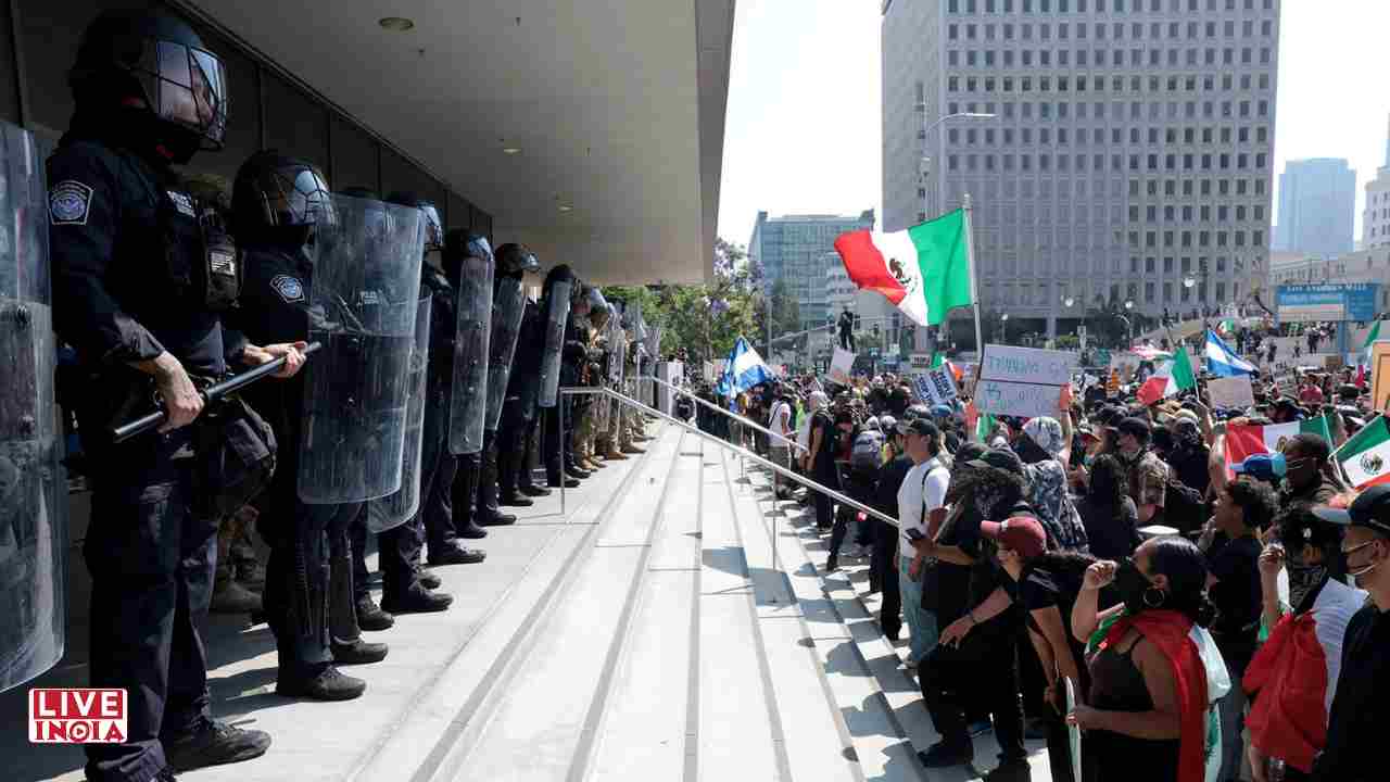 Trump Labels Los Angeles Protests a "Full-Blown Assault on Peace" Amid National Guard Surge