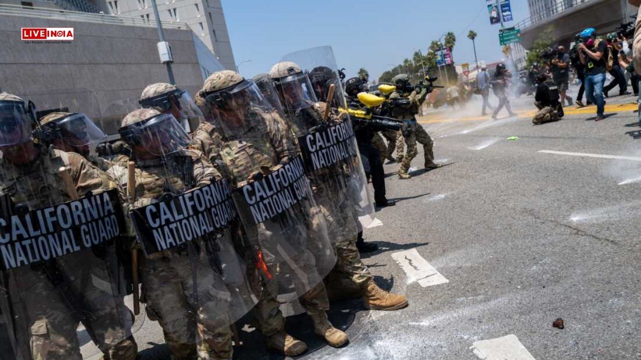 Tear Gas, Clashes in Los Angeles as Trump Deploys National Guard Over Immigration Raids