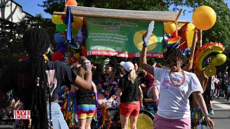With rage and humor, WorldPride rally takes aim at Trump in Washington