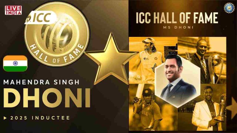 BCCI Congratulates MS Dhoni on ICC Hall of Fame Induction: A Glorious Salute to an Iconic Leader