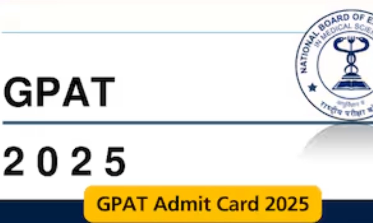 NBEMS Drops GPAT 2025 Merit List, No Login Needed to Check!