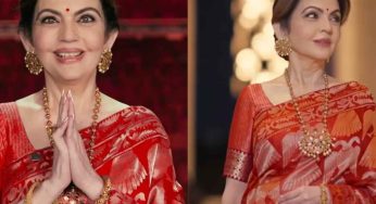 Nita Ambani Dazzles in Sindoori Red Banarasi Saree. See Pics!