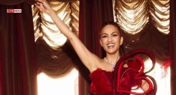 Natasha Poonawalla Dazzles In Red Avant-Garde Mini Dress At Jeff Bezos & Lauren Sanchez’s Venetian Wedding