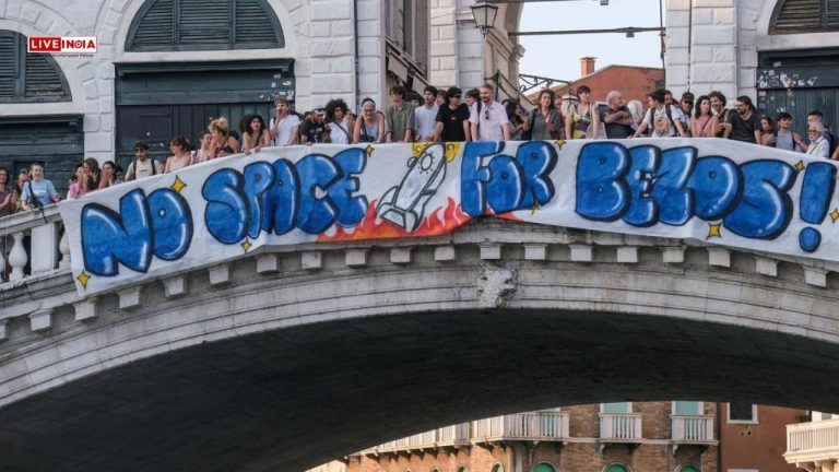 Venice Divided Ahead of Jeff Bezos and Laura Sánchez’s ‘Wedding of the Century’