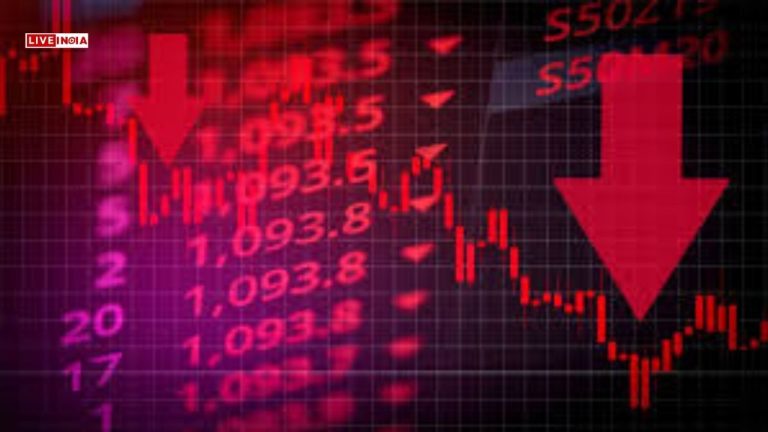 Sensex Plunges 823 Points, Nifty Falls Below 25,000 Amid Global Tensions and Growth Fears