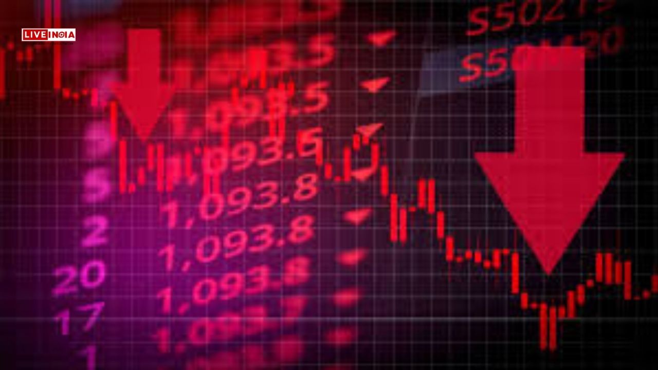 Sensex Plunges 823 Points, Nifty Falls Below 25,000 Amid Global Tensions and Growth Fears